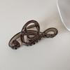 Non-Slip Mobiu Hair Clip Hairpin Plastic Grab Clip Personalized Large Size Shark Clip  Travel