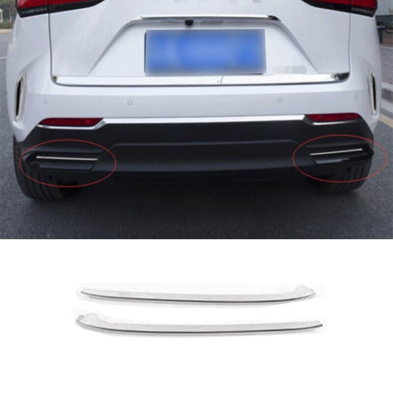 Хромированная накладка-молдинг на задний противотуманный фонарь для Lexus NX 250 350h 450h+ 2022-2024