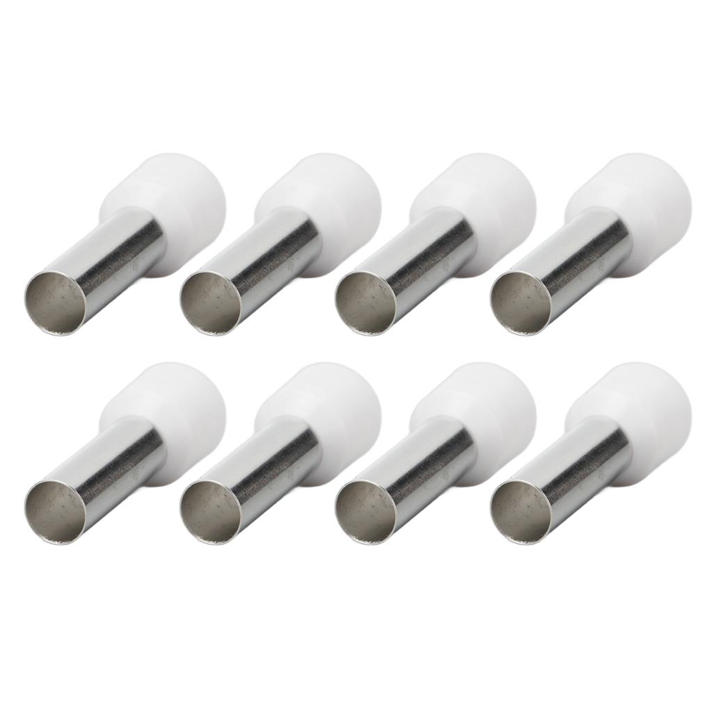 100Pcs Insulated Ferrule Pin Crimp Terminals EU Style Cord End Connectors 6 AWG E16 18