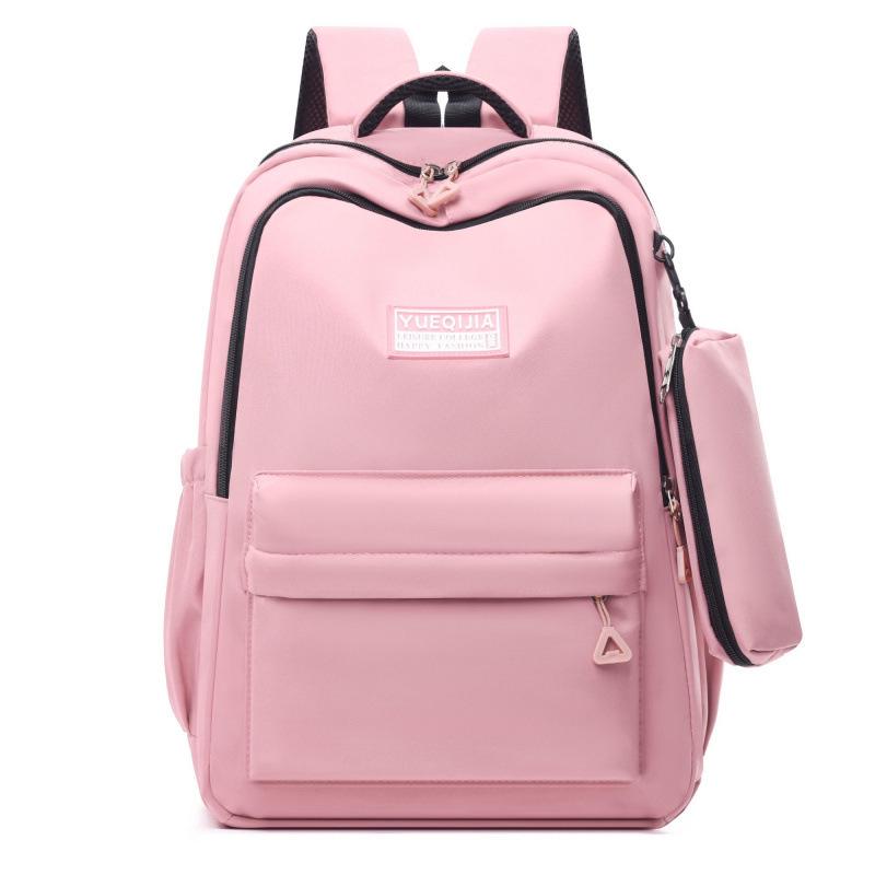 Middle School Student Waterproof, Wear-Resistant, Large Capacity Lightweight Backpack with Spine Protection