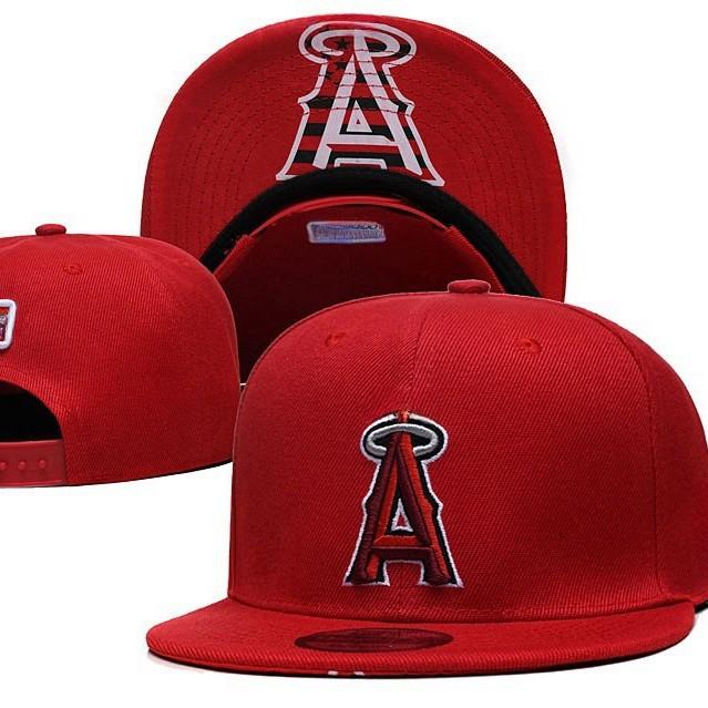 American Major League Baseball Angels team flat-brim baseball cap, trendy adjustable American-style flat-brim hat