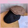 Classic Suede Flat Top Beret Hat For Women Casual Street Style Seasonal Accessory