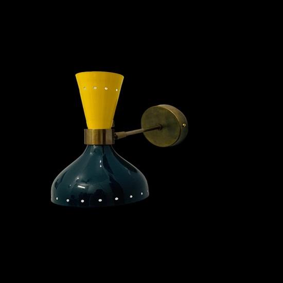 Итальянские настенные светильники Diablo в стиле 1950-х годов, настенное бра в стильновском стиле, регулируемый светильник, прикроватная лампа для домашнего декора