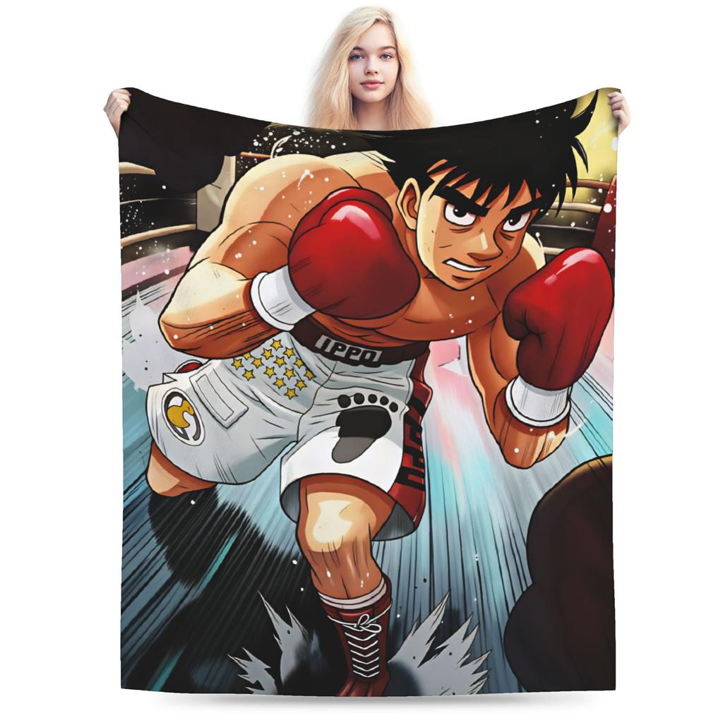 Мягкое Одеяло Мальчик Девочка Путешествие Самолет Hajime No Ippo Kamogawas Плед Фланелевое Покрывало Уличный Тренд Чехол на Диван-Кровать