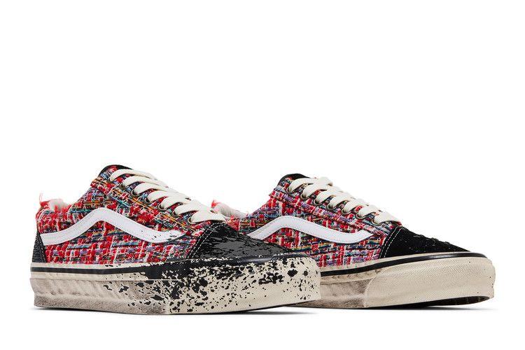 Мужские кроссовки Vans Premium Old Skool Charms Красный Черный Красный/Черный