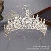 Bridal Crown Headgear Colored Rhinestone Headband Baroque Crown Wedding Dress Accessories Hair Accessories