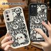 Phone Case: 2D Flat Samsung Galaxy A34 A35 M05 M06 S20 S22 S21 FE Plus 5G Protective Case, Promotes Self-Discipline, Christmas and Halloween Gift