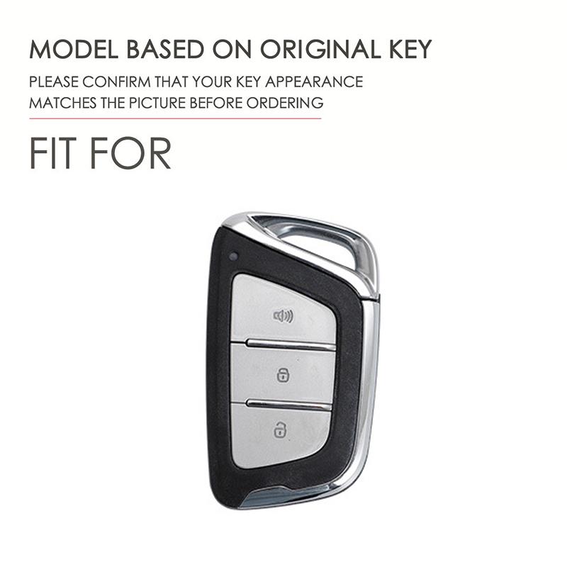 GUSHIBEI Роскошный кожаный чехол для ключей ручной работы для JAC