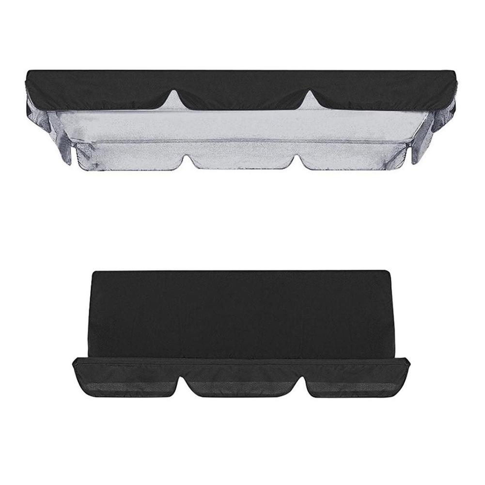 Сменный навес для садовых качелей, водонепроницаемая верхняя крышка для качелей, навес для крыльца, качели для патио, садовые качели на открытом воздухе