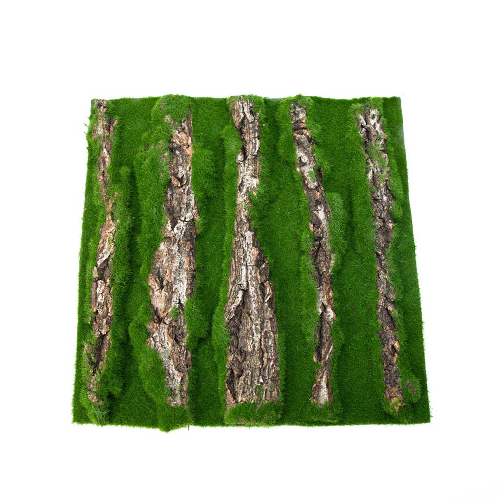 Natural Bark Moss Backdrop Board for Terrariums and Reptile Safe and Mold Resistant Habitats Background for Amphibian