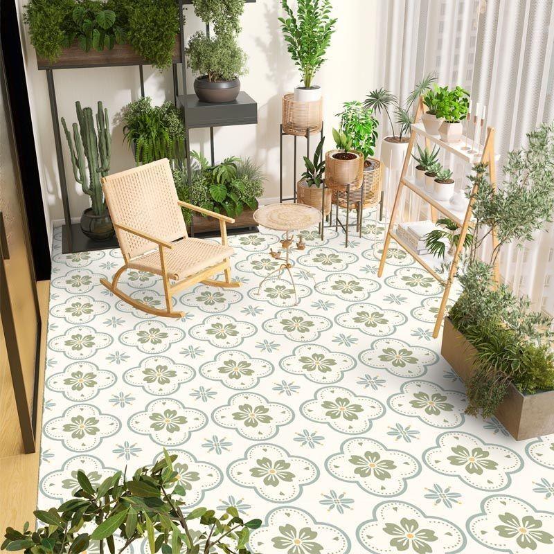 Pvc Splashproof Kitchen Floor Covering With Nonslip Surface And Washable Design For Balcony And Window Space
