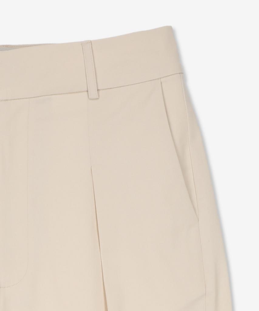 WOERA Wide Leg Pants - Beige / N1029Beige02