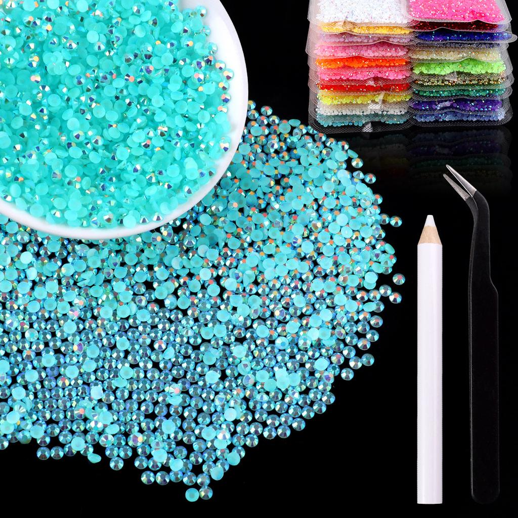 2Mm3Mm4Mm Flat Bottom Resin Drill Diy Handmade Mobile Phone Case Beauty Sticker Drill