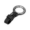 Zinc Alloy Quick Release Keychain With Soft Leather Strap For Easy Key Organization Multiple Color Option Fashionable