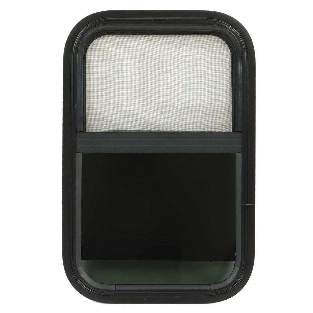 RV Window 590x390mm Tinted Tempering Glass Vertical Horizontal Sliding for Campers Trailers Construc