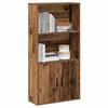 VidaXL Bookcase Old Wood 60x24x120 Cm Engineered Wood, Bookshelf, Storage Rack, Book Holder, 860425