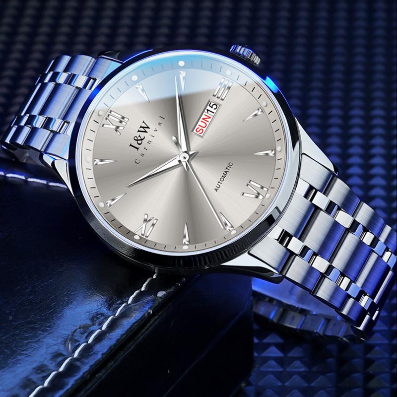 IW Men's Watches Luxury Casual Fashion Original Automatic Mechanical Watch for Man NH36A Movement Waterproof Luminous Sapphire