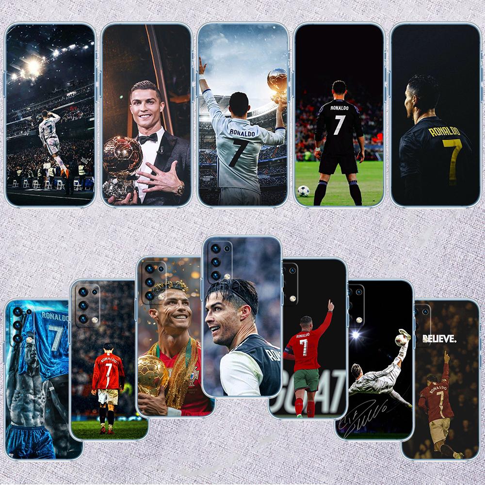 Прозрачный чехол C-Cr7 для Samsung Galaxy A04 A04S A14 A23 A34 A54 M23 M33 M52 M53