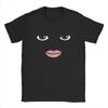 Y2k Aesthetic Anime Face Graphic Tshirt Unisex Round Neck Summer Harajuku Streetwear Novelty Casual Cotton Game Print Tops