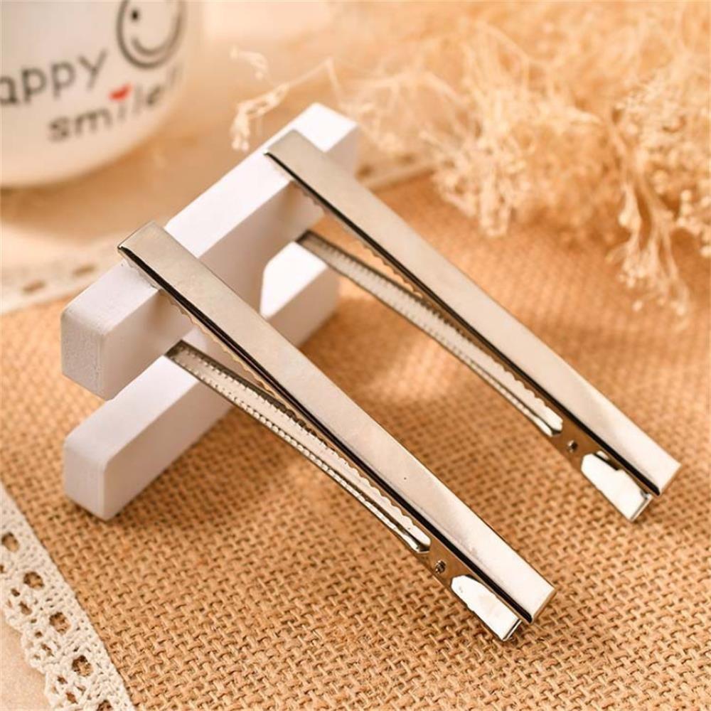 50Pcs Gift Hair accessories Metal Duckbill Clip Alligator Hair Clips Hairpin Crocodile Clamp