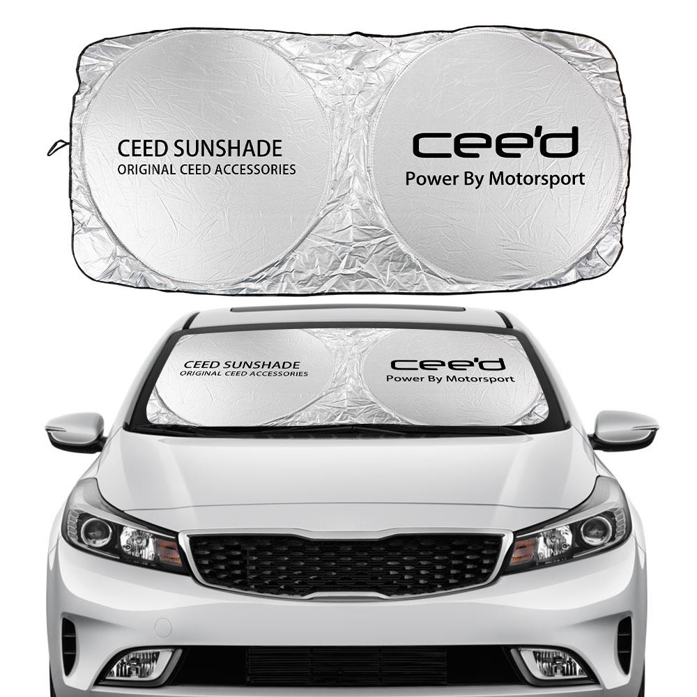 Car Windshield Sunshade Cover Anti UV Parasol Auto Accessories For Kia PICANTO RIO CEED OPTIMA K9 SEDONA FORTE CADENZA TELLURIDE