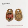 Подвеска-брелок Lucky Brass: Декоративный аксессуар в виде медной сумки-молнии «Удача».