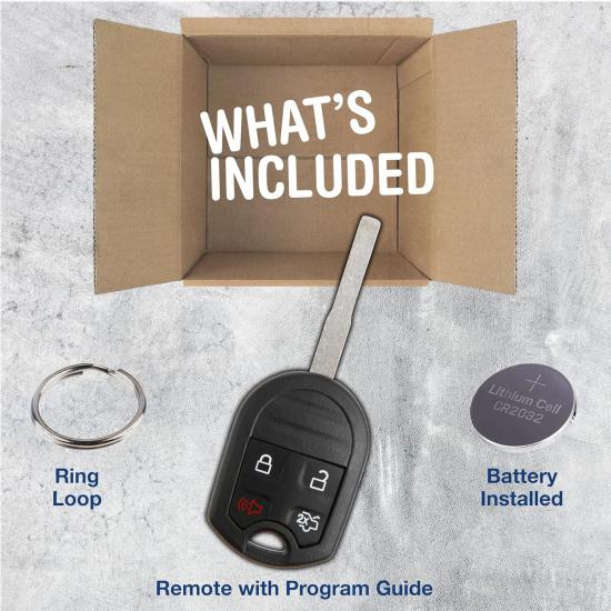 Key Fob Replacement for 2012 2013 2014 2015 2016 2017 2018 Focus Fiest