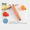 Compact Corn Peeler Stainless Steel Cob Peeler, Serrated Blades Manual Stripper Tool, Utensil for Kitchen Restaurant Meal Prep Vegetable Gadget
