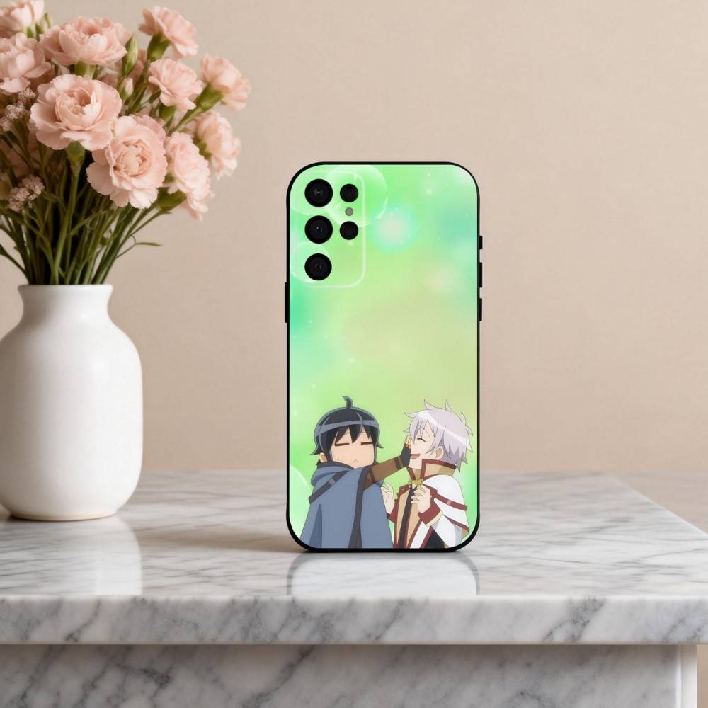 Чехол для телефона T-Tsukimichi M-Moonlit F-Fantasy для Samsung S25,S24,S21,S22,S23,S30,Ultra,S20,Plus,Другие Мягкий черный чехол