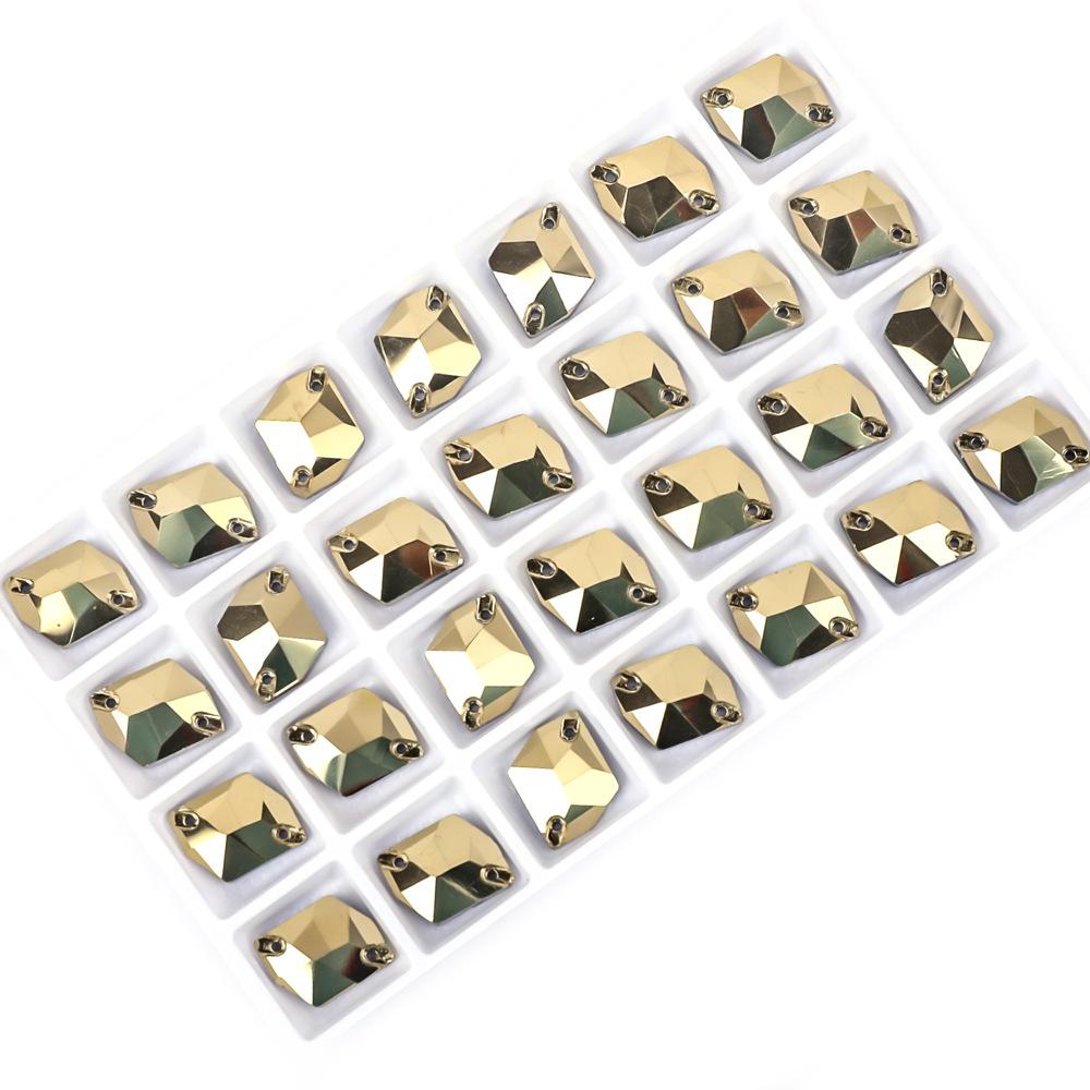 Все виды стеклянных ручных дрелей с плоским дном, специальной формы, сшитые вручную пряжки, многоугольные стеклянные стразы, свадебные платья, аксессуары