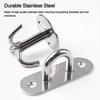 1Pcs U/J-Shaped Wall Hook Plate Deck Door Buckle New Ceiling Mount Hanger  for Fan Lamp