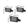 3PCS/SET Large Capacity Transparent Makeup Bags Multifunctional Handheld Makeup Pouchs  Girls