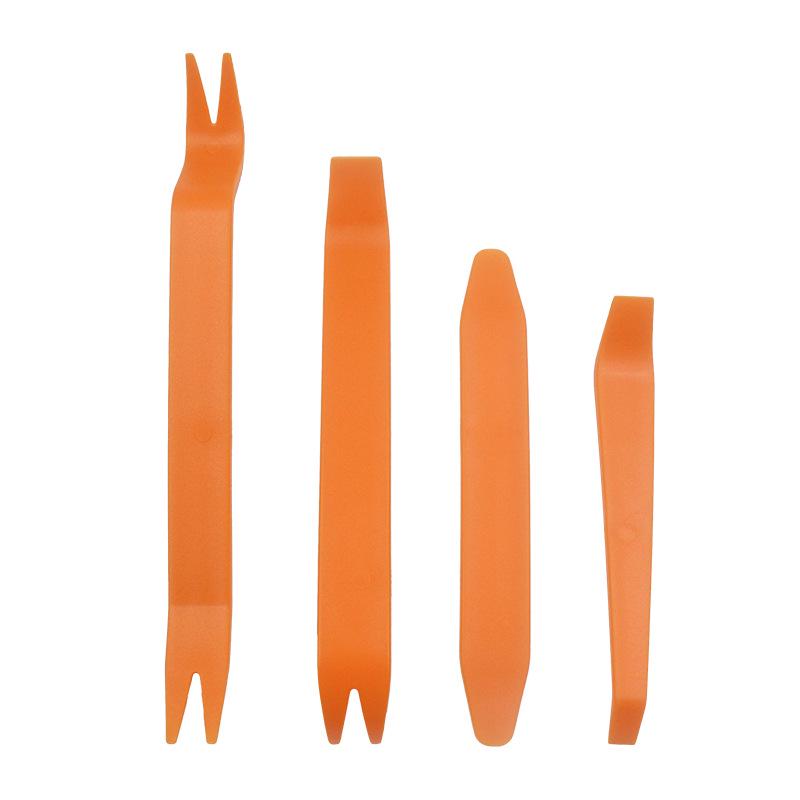 Набор из 5 предметов для снятия автомобильной аудиосистемы/панелей салона: 4 монтировки и 6-дюймовая отвертка