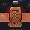 12V Heated Car Seat Cushion 2 Levels of Temperature Adjustable Seat Mat Overheat Protection Rhombus Texture Auto Seat Pad