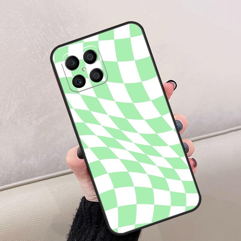 Сумасшедший Клетчатый Чехол Magic 8 6 7 Pro для Honor 400 Lite 200 50 70 90 X8c X8b X9a X9b X9c X9d Win RT