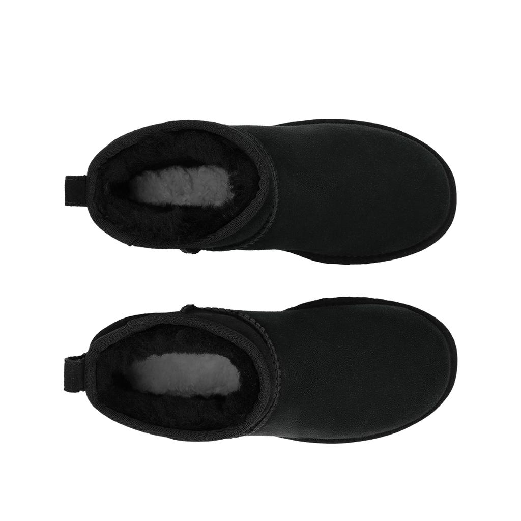 UGG Классические ультра мини-ботинки черные женские кроссовки 1116109-BLK