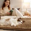 4 sizes New popular pet cushion nest, cage rabbit hair pet cushion supplies cat and dog universal dog cushion