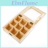 9 Compartments Organizer Box Storage Sugar Bag Container Jewelry Accessories Box