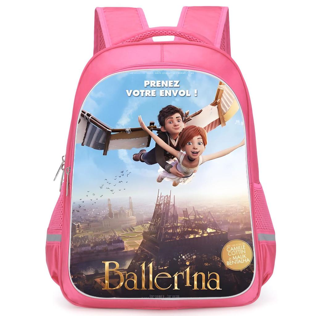 Потрясающая сумка-рюкзак Felice Ballerina с печатью высокой четкости, повседневная, легкая, с прямыми волосами