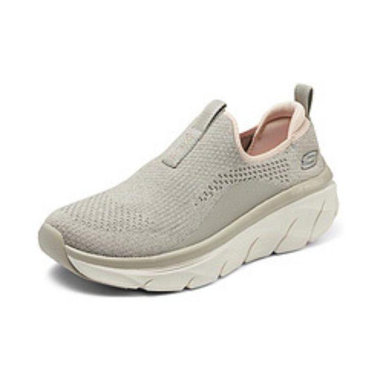 Skechers Спортивная ткань Удобная Мягкая подошва Амортизация Дышащие Легкие Обертывающие Низкие Повседневная Обувь Женские кроссовки 150092-TPPC