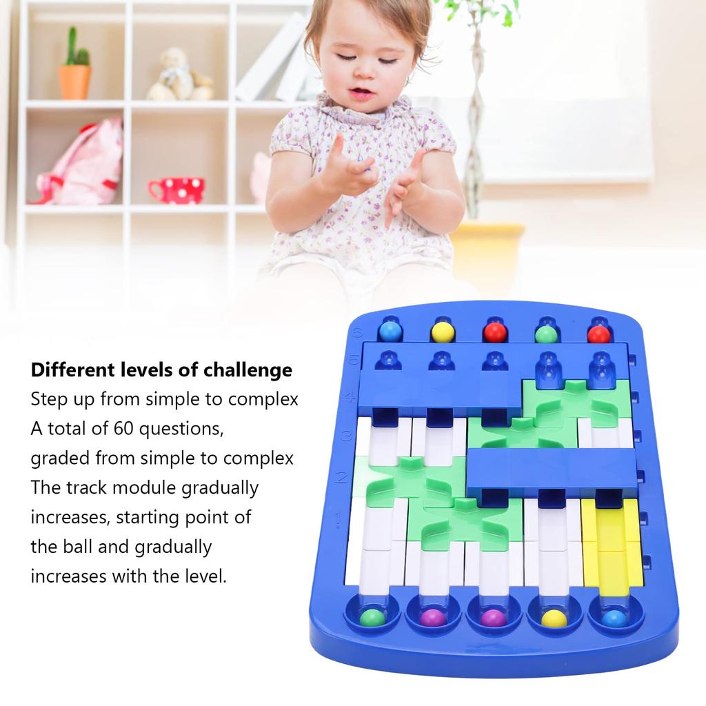 Лабиринт Логический Лабиринт Шар для Бусин Корень Тренировка Мозга Образовательная Доска Для Возрастов Головоломка, Дети, Головоломка, Игра, 3+