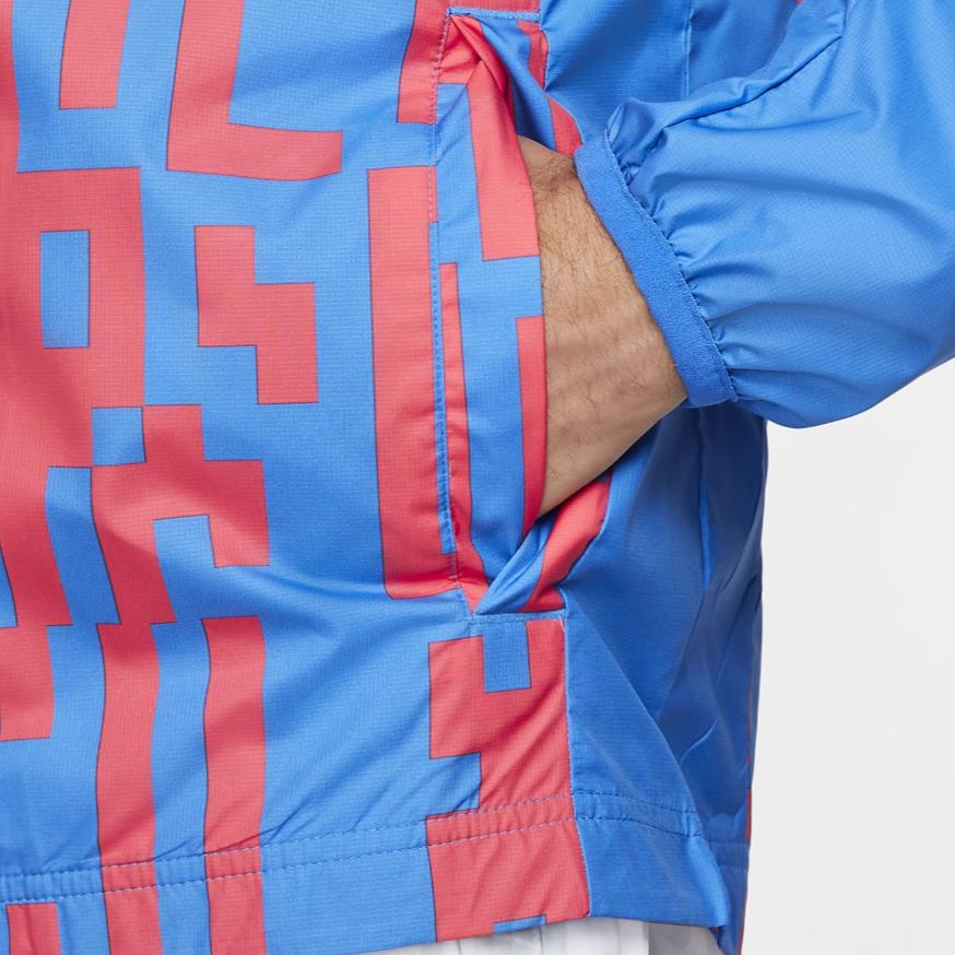 Nike Спортивная одежда Sport Essentials Мужская тканая ветровка Синяя DJ9663-403