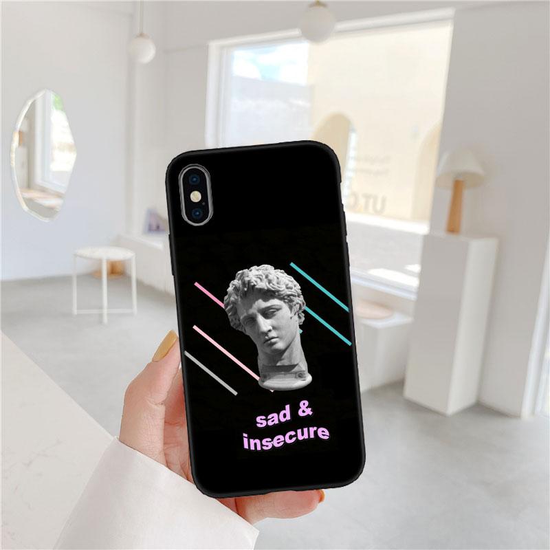 PP25 Статуя Давида смешной Мягкий чехол для телефона Samsung Galaxy Note 10 20 S23 S24 S25 Ultra FE Plus Edge Lite A02S A35 A07 A17