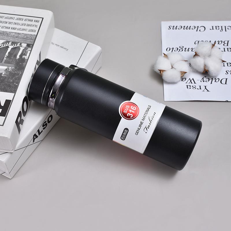 Термос-кружка из нержавеющей стали 316 Sun Pot с подъемной веревкой, большой вместимости, чайник для альпинизма, дорожный термос, бизнес-чайник