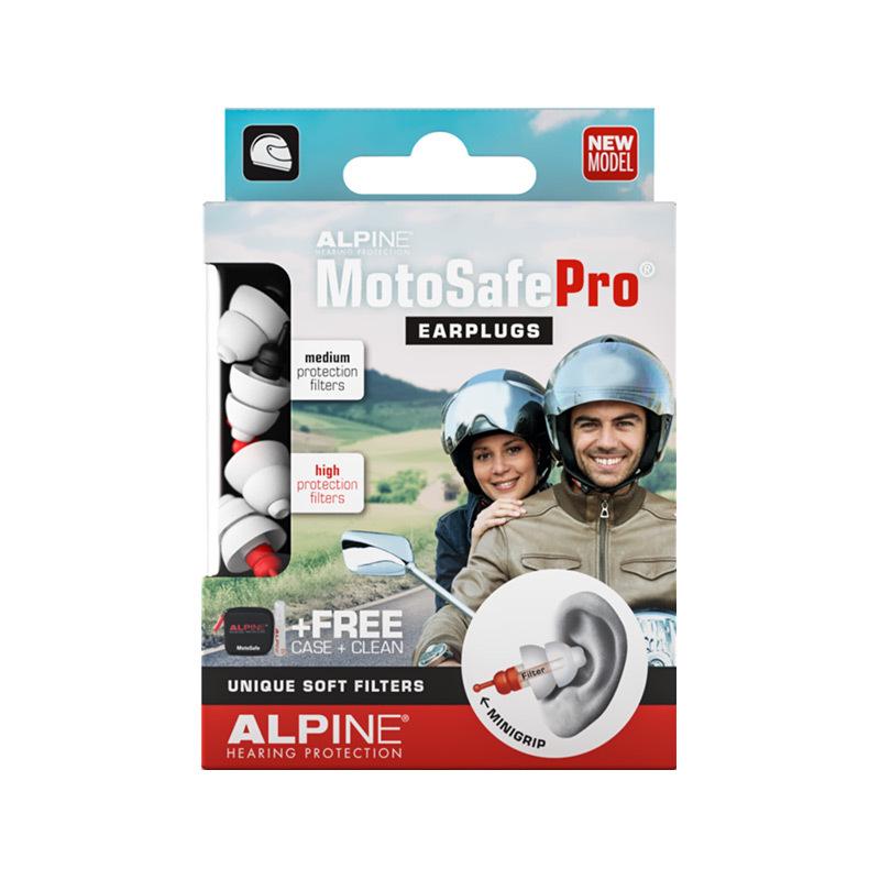 Alpine Netherlands Motorcycle Safety Earplugs for Noise Reduction in Cycling and Driving