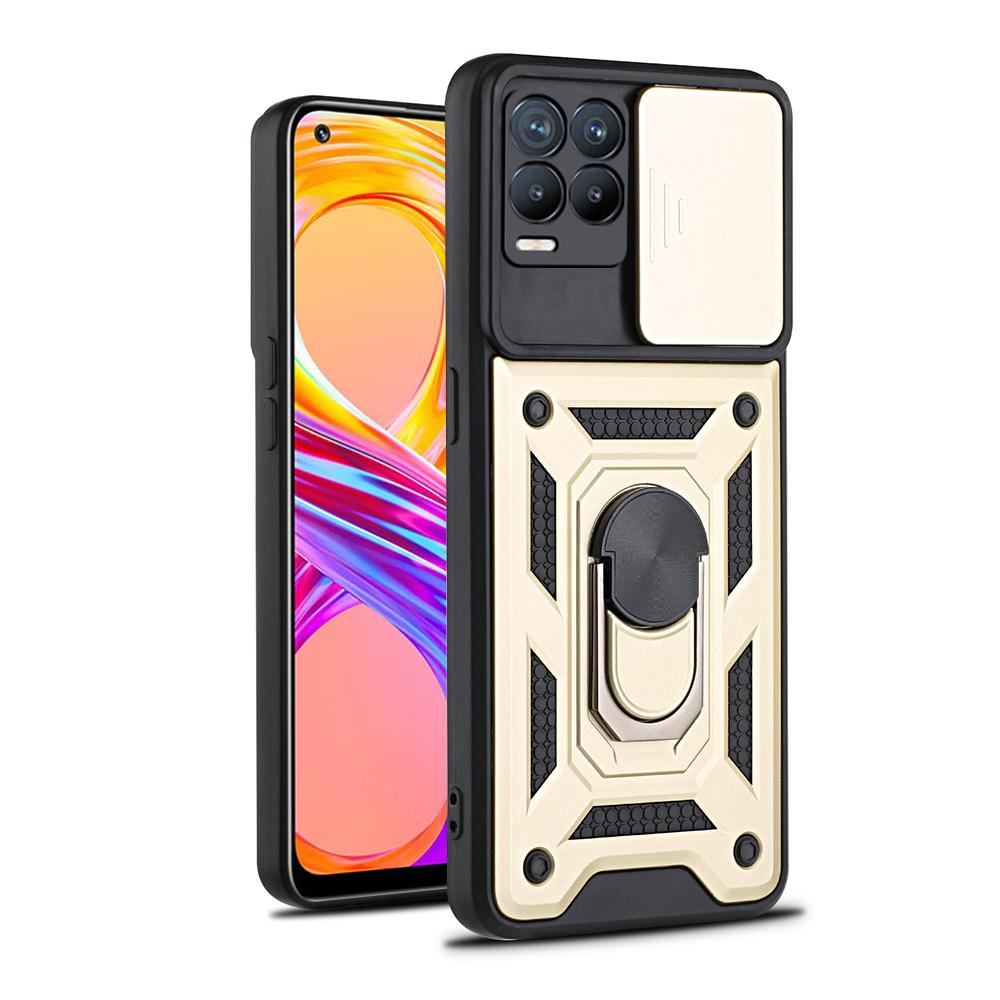 Для Realme 8 Pro Чехол Защитная Камера Броня Чехол Для Телефона Для Oppo Realme 8 Realme8 Pro 8Pro Магнитный Держатель Кольцо Чехол Коке