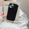 Чехол для телефона Huawei Honor 600 Lite 5G 50 Nova 10 7 9 SE P30 Pro Красный в горошек Сердечко Силиконовый с Металлическим Покрытием для Защиты Линзы
