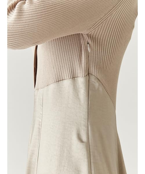 Polo Color Knit Dress FWNO245058 GBEG [Frey ID] Women's