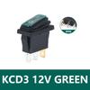 5/20/100PCS 12VLED Light IP67 KCD3 3 Pin  20A On/Off Rectangular Ship Type Long Rocker Switch Waterproof Car Dashboard