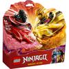 LEGO Ninjago Dragon Spinjitzu Battle Pack Игрушечный блок образовательный 678 Боевой робот 71826